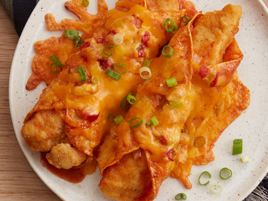 Crispy Chicken Enchiladas Crispy Chicken Enchiladas