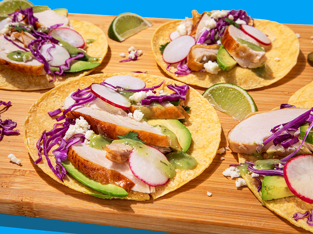 “LA Food Truck” Style Beer Can Chicken Tacos al Pastor