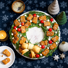 Chicken Nugget Wreath