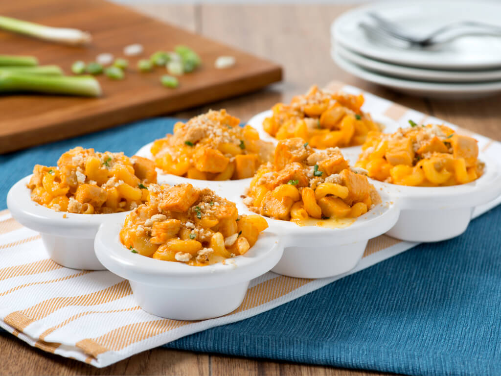 Bite-Sized Buffalo Chicken Mac N' Cheese | PERDUE&reg;