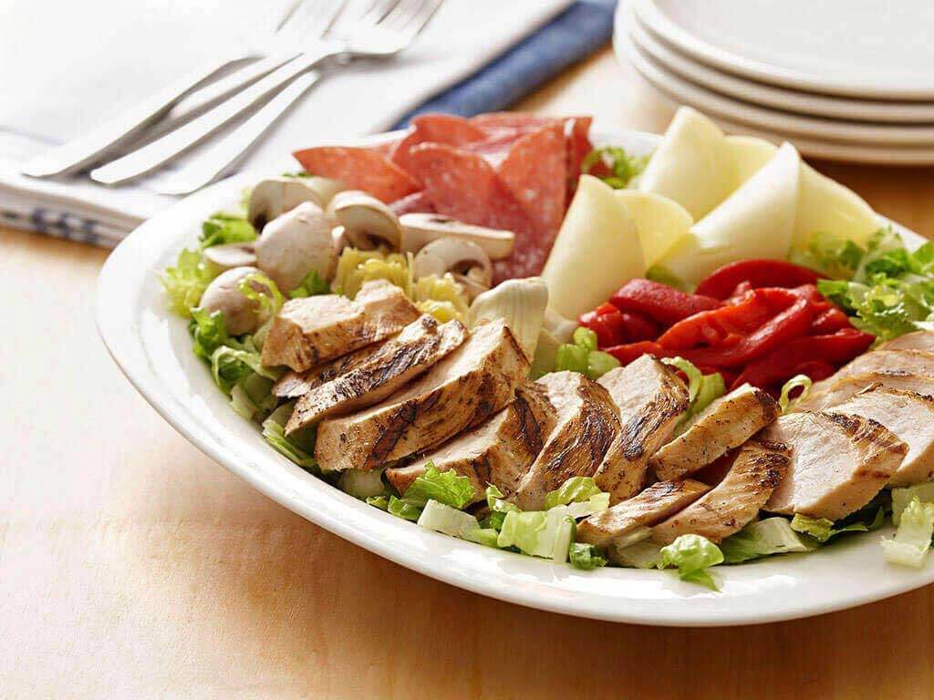 Grilled Chicken Antipasto Salad