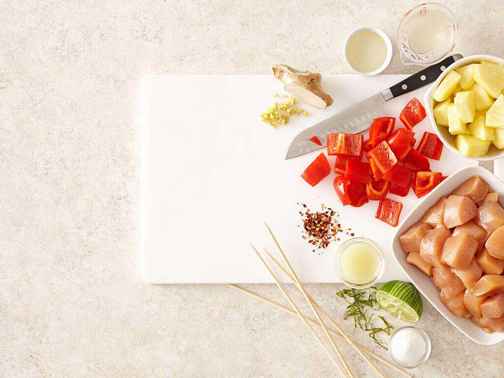 Easy Kona Pineapple Chicken Kebabs