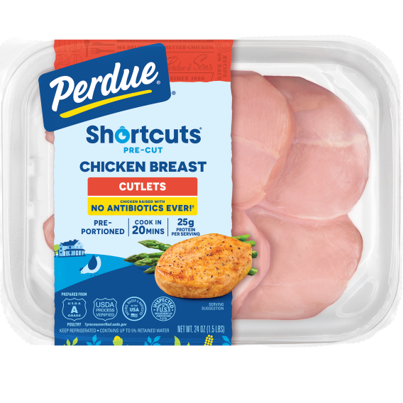 perdue shortcuts chicken cutlets