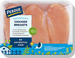 PERDUE® FRESH BONELESS SKINLESS CHICKEN BREASTS
