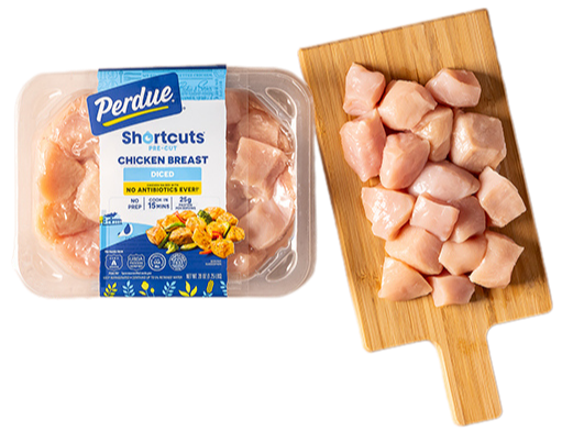 Perdue Shortcuts diced chicken breast
