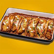 Crispy Chicken Enchiladas