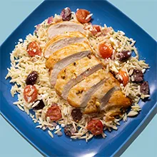 Greek Chicken with Tomatoes and Feta