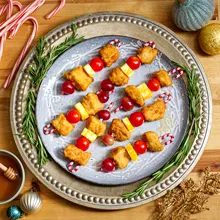North Pole Chicken Skewers