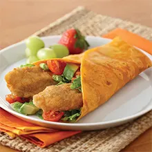 Crispy Chicken Club Wrap