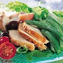 Lemon Chicken Salad Ni&ccedil;oise