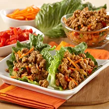 Turkey Italian Lettuce Wraps