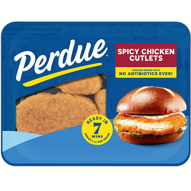 PERDUE&reg; Refrigerated Spicy Chicken Cutlets