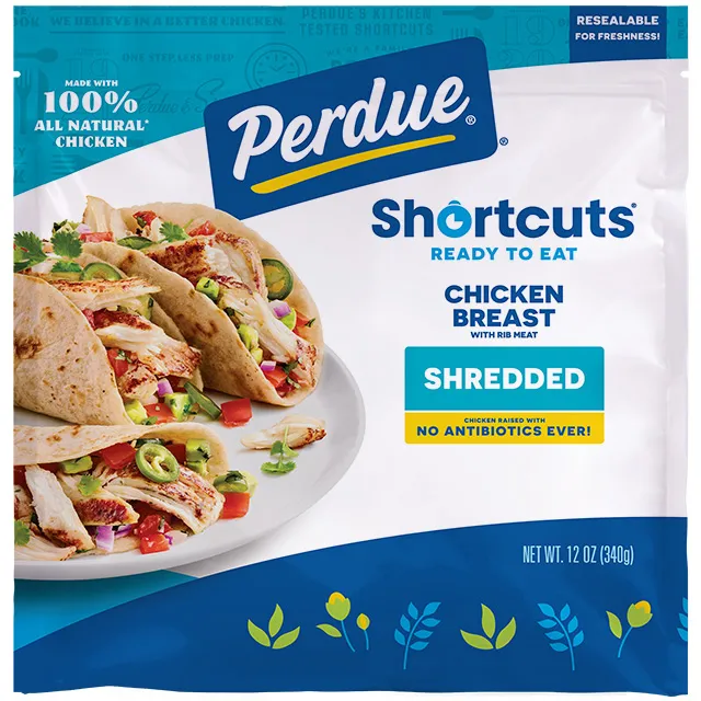 PERDUE&reg; SHORT CUTS&reg; Shredded Roasted White Meat Chicken