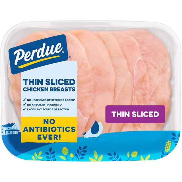 希少になる Thin PERDUE® Sliced Breasts Chicken Skinless Boneless 邦楽