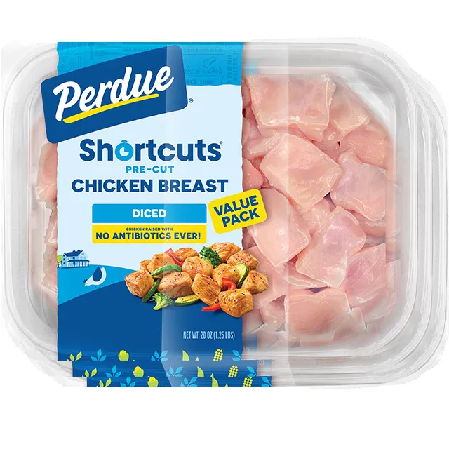 Perdue&reg; Shortcuts&reg; Pre-Cut Diced Chicken Breast, 3-pack