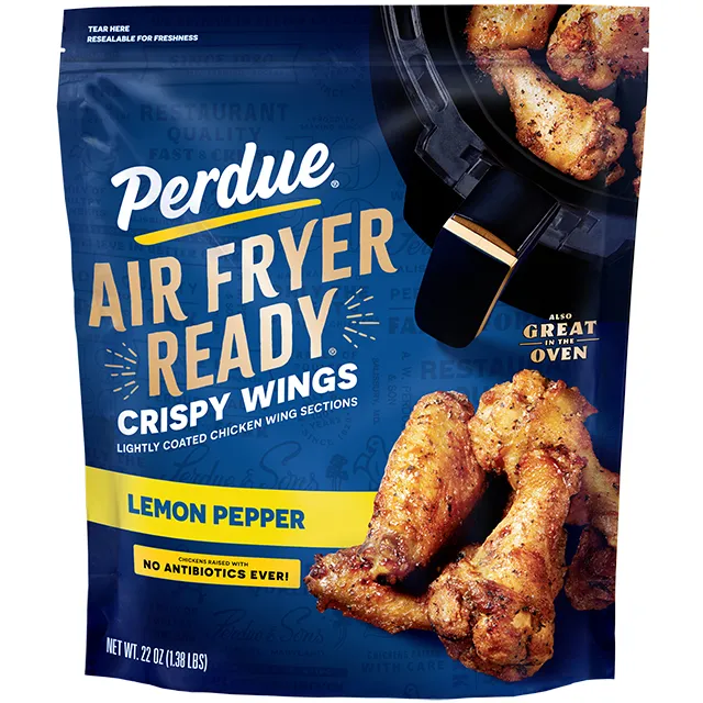 PERDUE® AIR FRYER READY™ LEMON-PEPPER CRISPY WINGS
