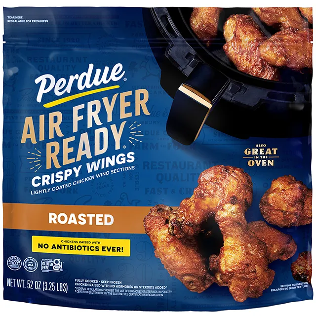 PERDUE&reg; AIR FRYER READY&trade; ROASTED CRISPY WINGS, 52 OZ