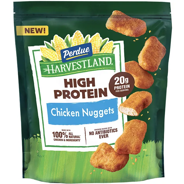 Perdue&reg; Harvestland&reg; Frozen High Protein Chicken Nugget 24oz