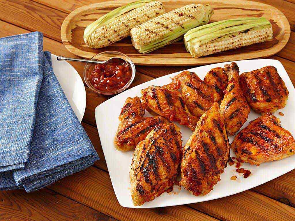 Molasses Grilled Chicken