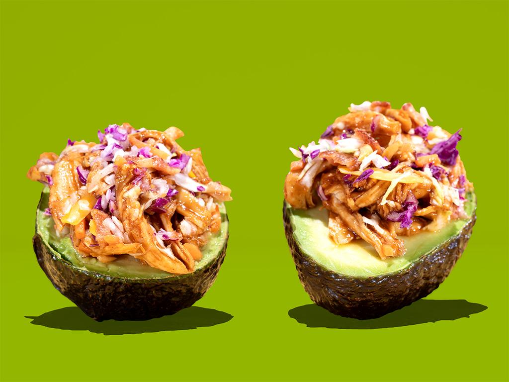 BBQ Chicken Avocado Boats