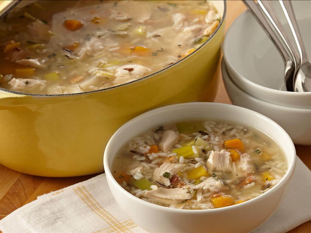 Turkey and Wild Rice Soup