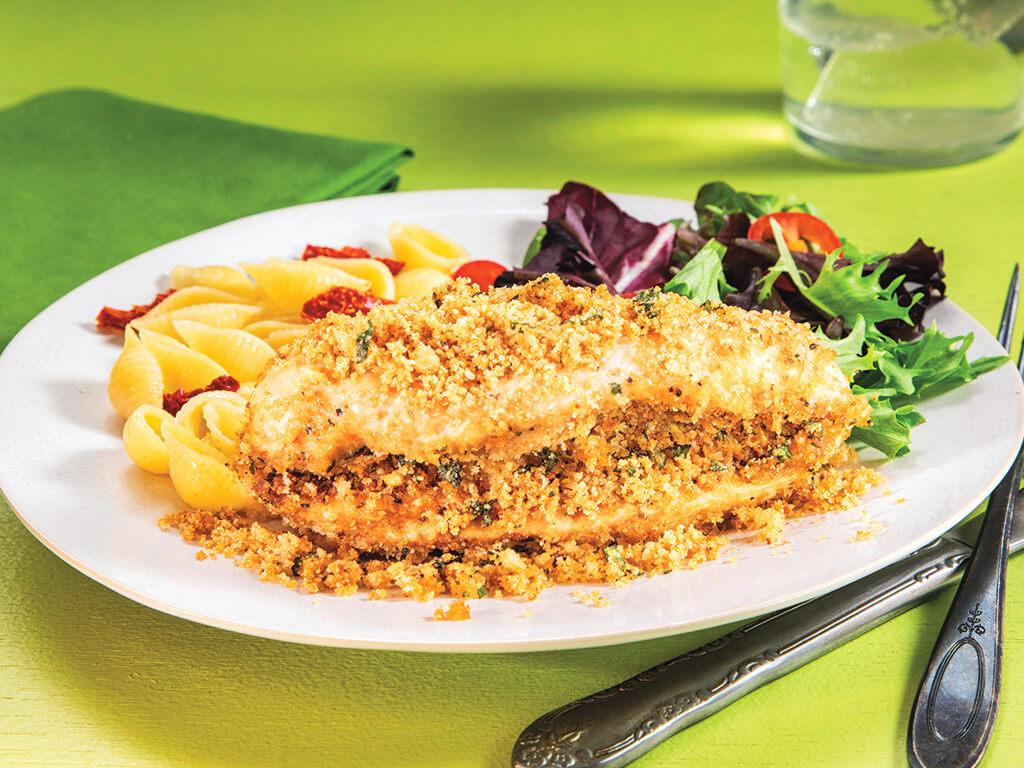 Basil Stuffed Chicken Breasts