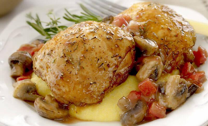 Chicken and Mushroom Melange