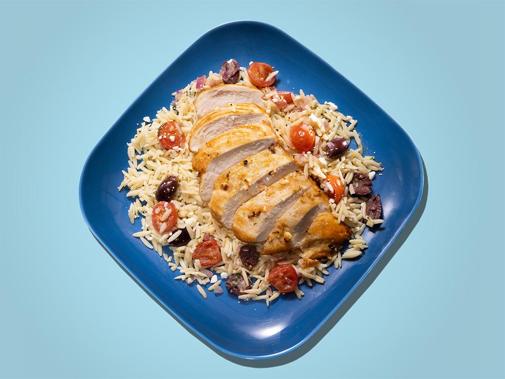 Greek Chicken with Tomatoes and Feta