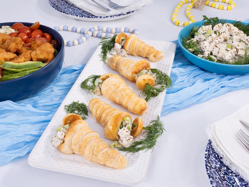 Chicken Salad Stuffed Carrots