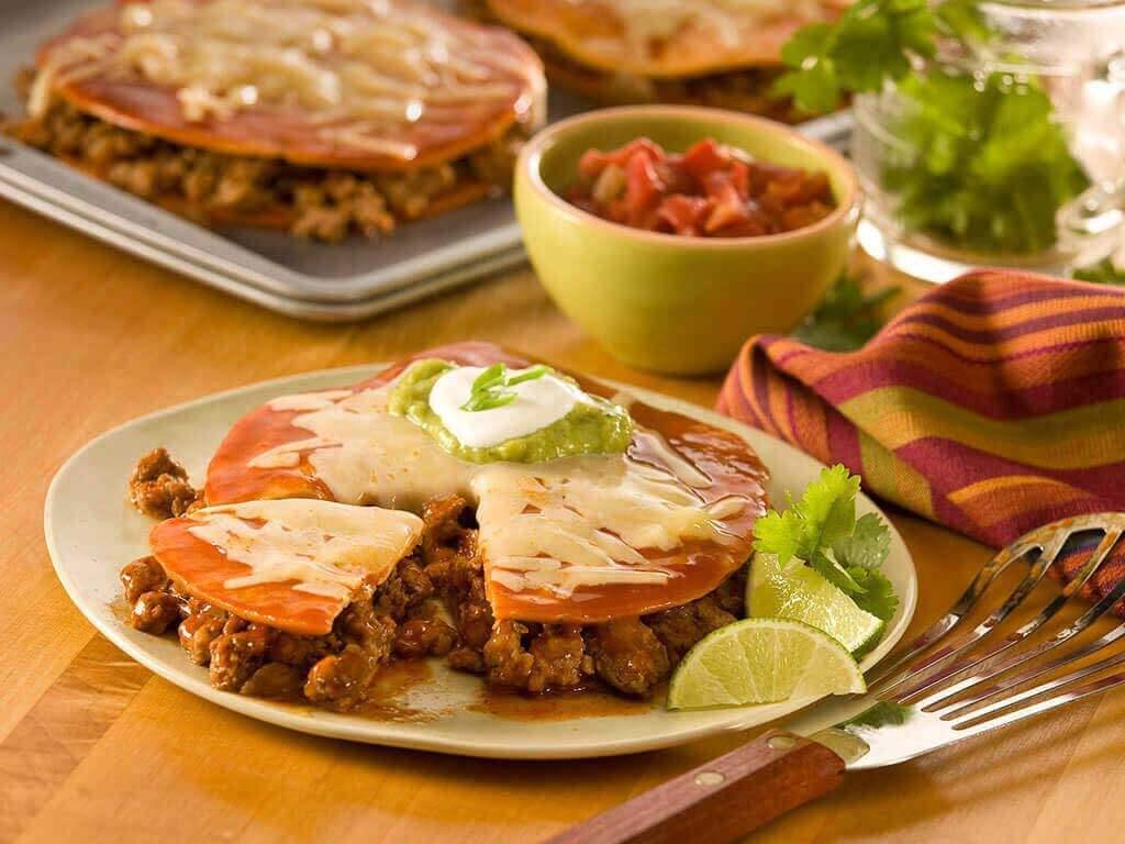 Enchiladas Santa Fe Style