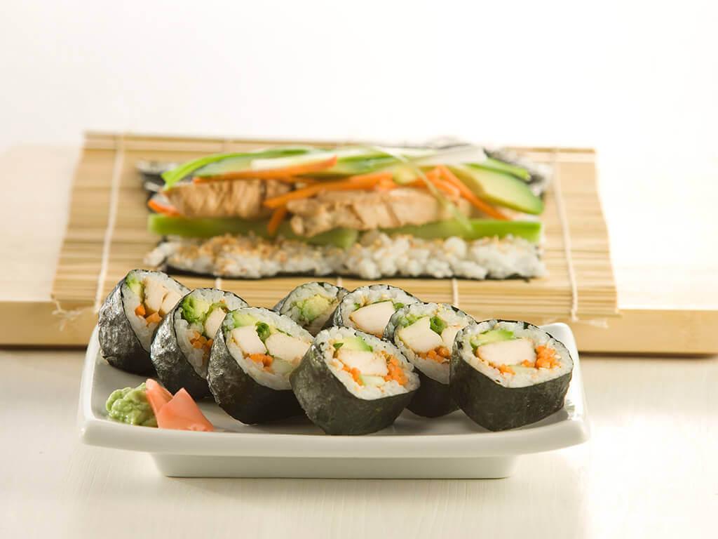 Teriyaki Chicken Rolls