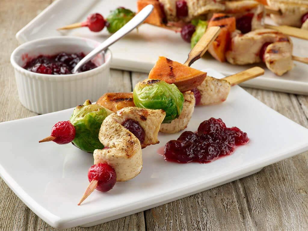 Holiday Chicken Skewers