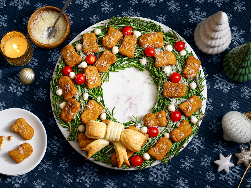 Chicken Nugget Wreath