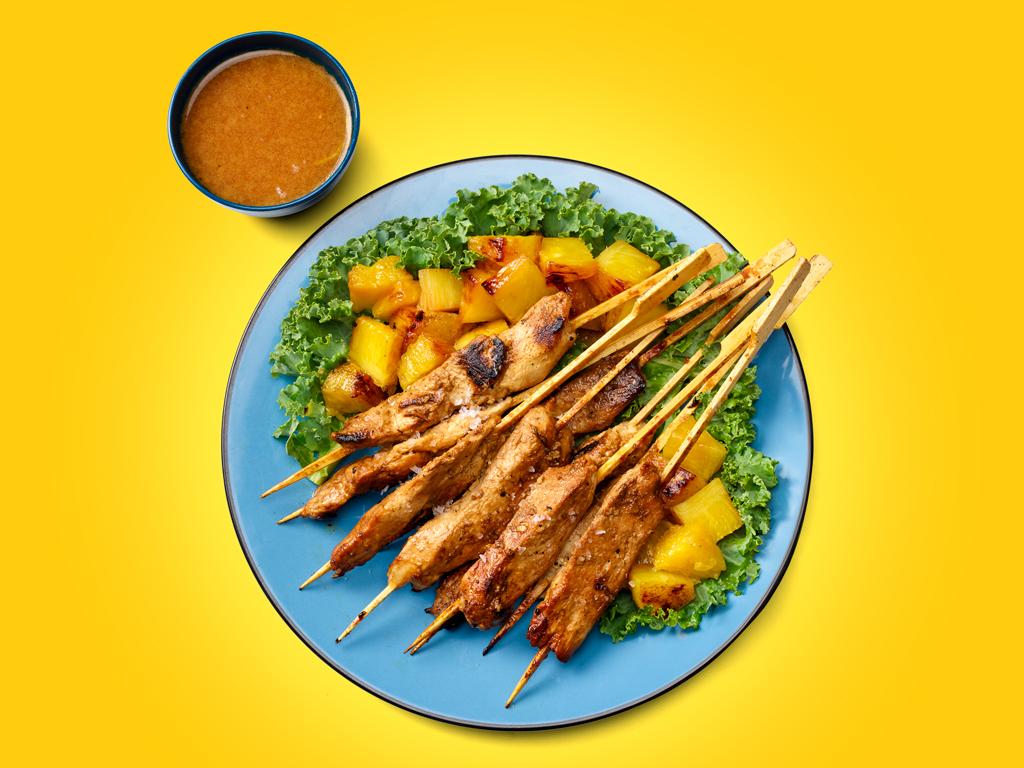 Hawaiian Chicken Skewers