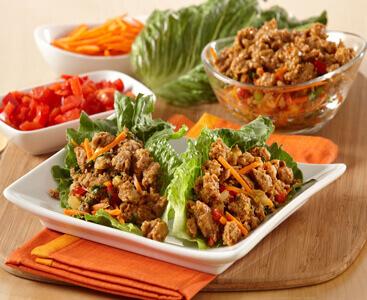 Turkey Italian Lettuce Wraps