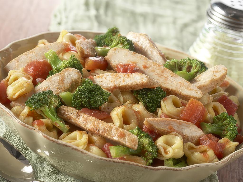 Tortellini with Broccoli and Chicken