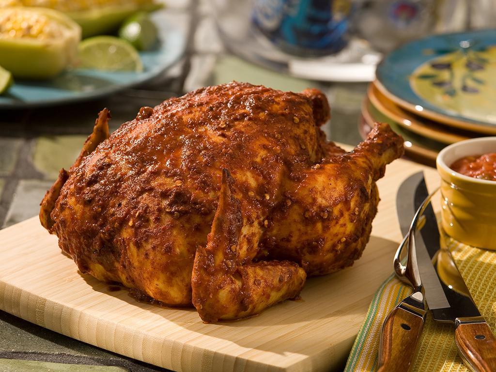 Chipotle-Rubbed Beer Can Chicken