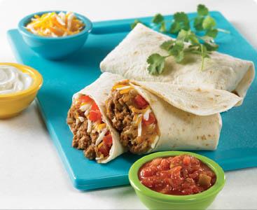 Easy Cheesy Burritos